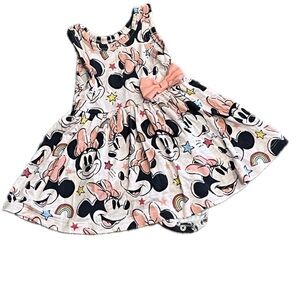 Little Sleepies Minnie Forever Twirl Dress with bodysuit